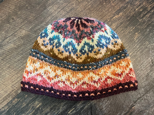 Handspun Handknit Hat - One of a Kind 25
