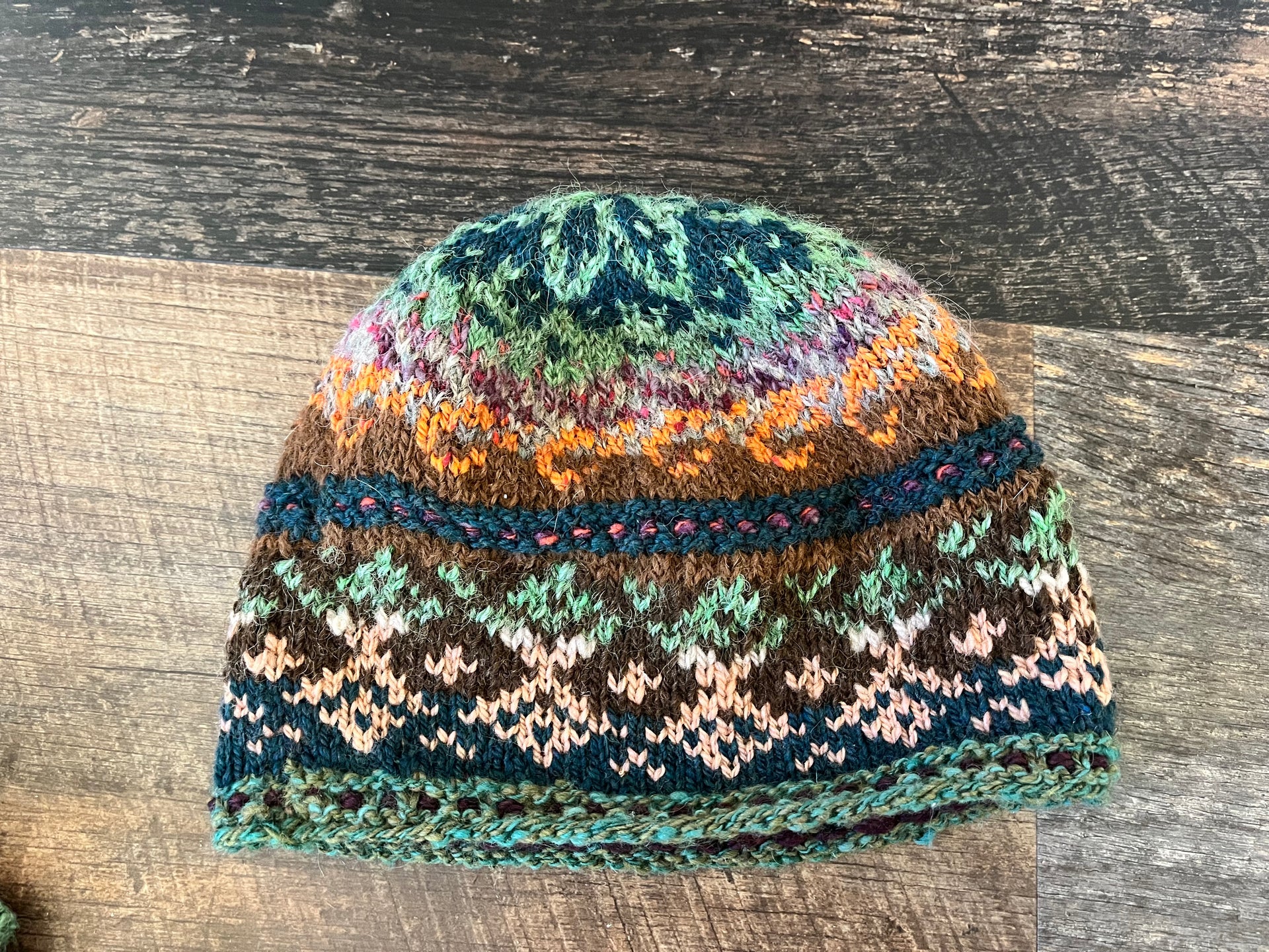 Handspun Handknit Hat - One of a Kind 44 – Tracy Horner